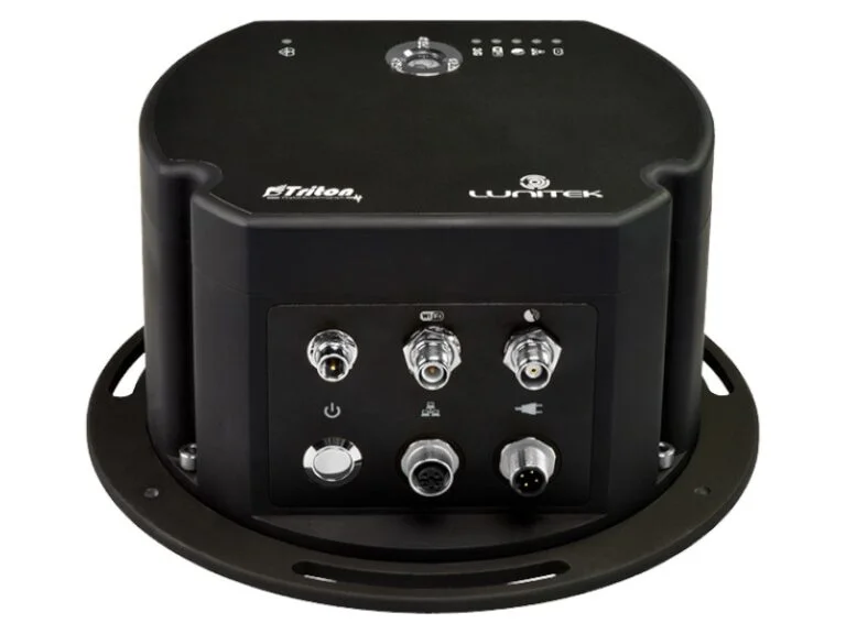 Triton compact, integrated all-in-one accelerograph and seismic data acquisition system designed for space-saving structural health monitoring.