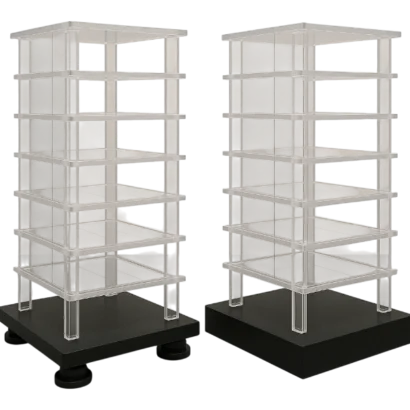 QuakeTower Modular Plexiglass Structure Detail View
