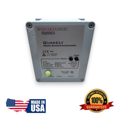 Quakely - Seismic Monitoring System | Earthquake Early Warning & Structural Health Monitoring Sensor