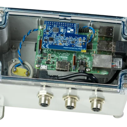 Raspberry Shake RS1D Vertical Seismograph Side View