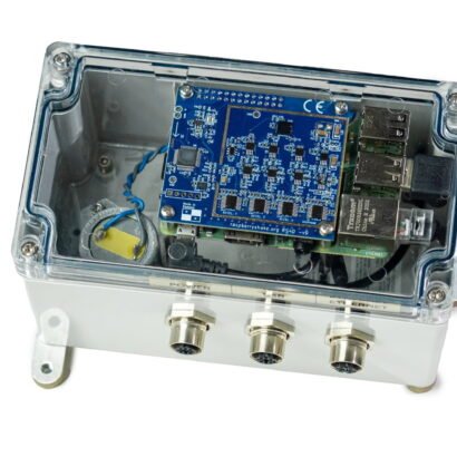 Raspberry Shake RS4D Strong-Motion Seismograph Detail View