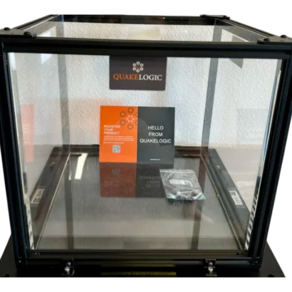 GeoBox Geotechnical Shake Table Fixture Control View