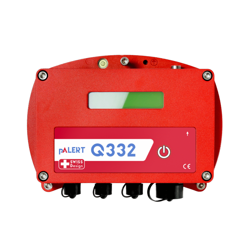 pALERT Q332 Tri-axial Quartz MEMS Accelerograph for Precision by QuakeLogic