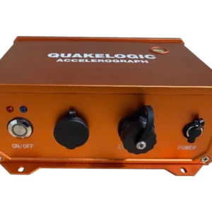 Quakely Pro rugged seismic accelerograph for earthquake early warning and structural health monitoring