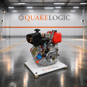 QL-1008A Single Cylinder Diesel Engine Cutaway Trainer