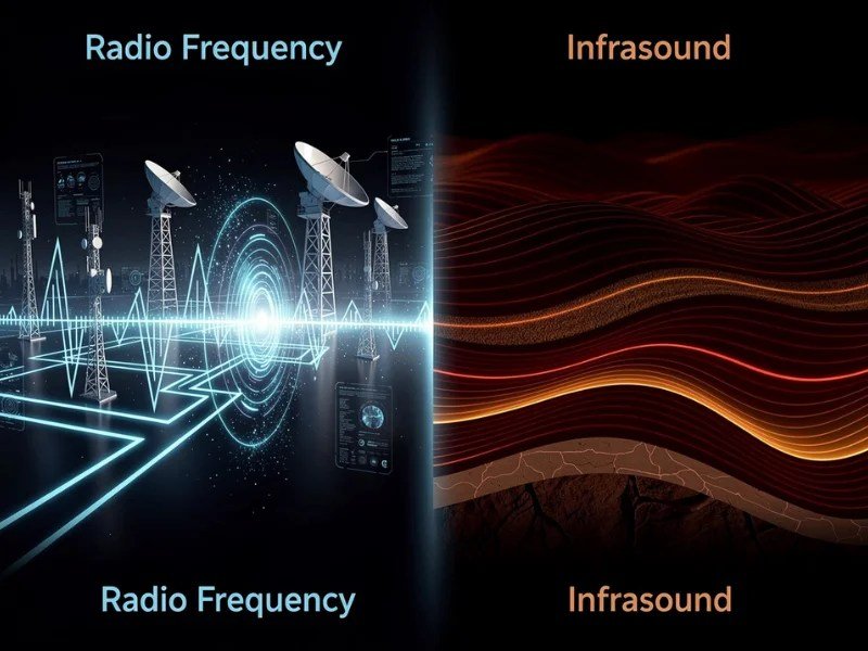 RF versus infrasound vehicle detection comparison