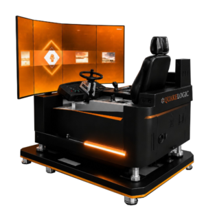 QL-BH300 Backhoe Loader Simulator with 3DOF Motion Platform