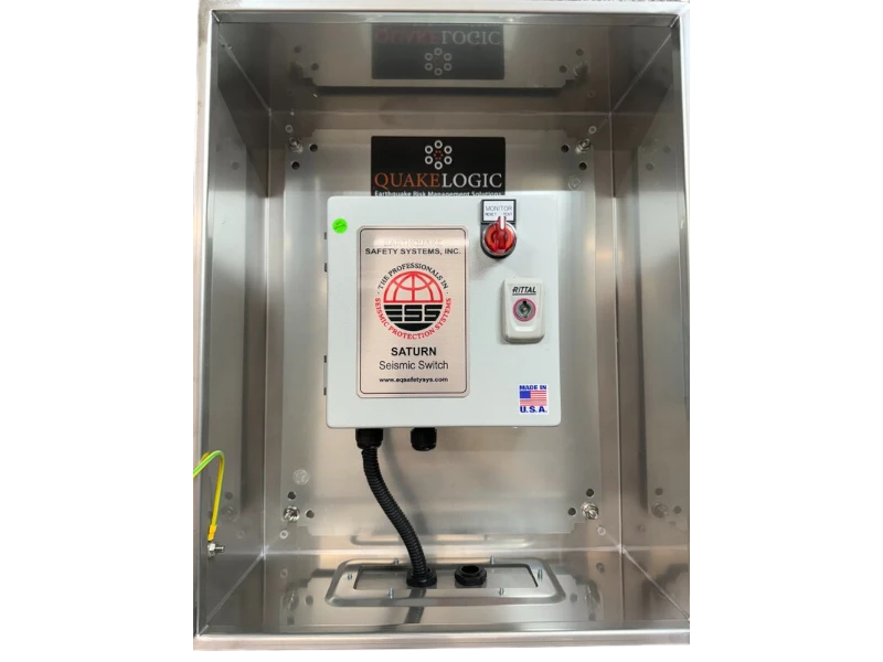 SATURN Series smart seismic switch for industrial earthquake safety