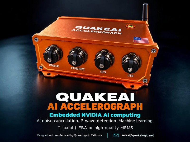 QL-SATURN Smart Seismic Switch product image by QuakeLogic