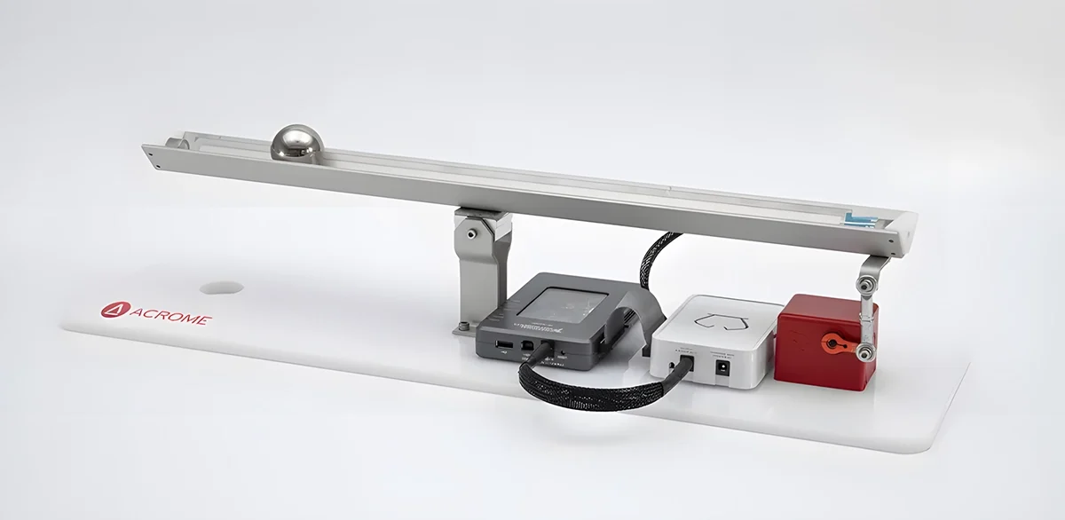 Side view of the Acrome Ball and Beam control platform