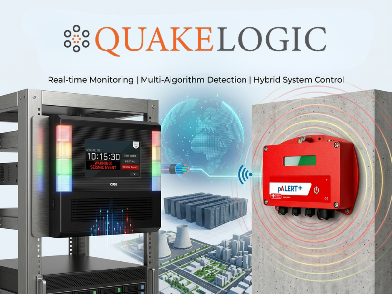 Hybrid earthquake early warning system with QuakeAlert