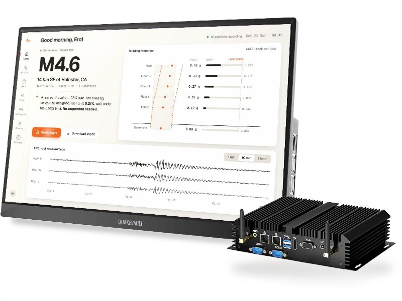 QUAKEVAULT-PRO – AI-Powered Seismic Monitoring & Data Archive Server product image - QuakeLogic QUAKEVAULT fdfdfPRO Price List (2)